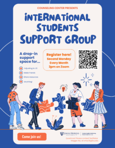 flyer for a support group