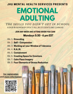 details about Emotional Adulting Workshop